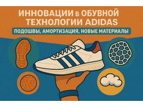 Инновации в обувной технологии Adidas: подошвы, амортизация, новые материалы